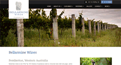 Desktop Screenshot of bellarmine.com.au